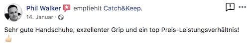 Catch and Keep Kundenstimme Empfehlung 19