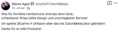 Catch and Keep Kundenstimme Empfehlung 21
