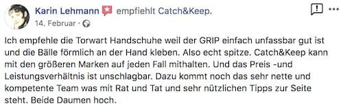 Catch and Keep Kundenstimme Empfehlung 22