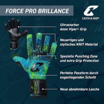 Force Pro Brillance Catch and Keep Features